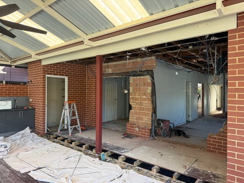 Wall removal - North Perth